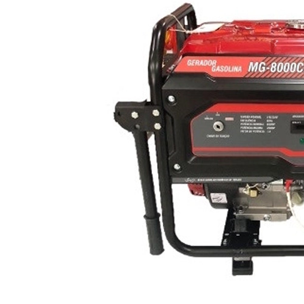 Gerador de Energia a Gasolina Mono Mg8000cle-1 7000w/7,0kva 60hz 115/230v Motomil