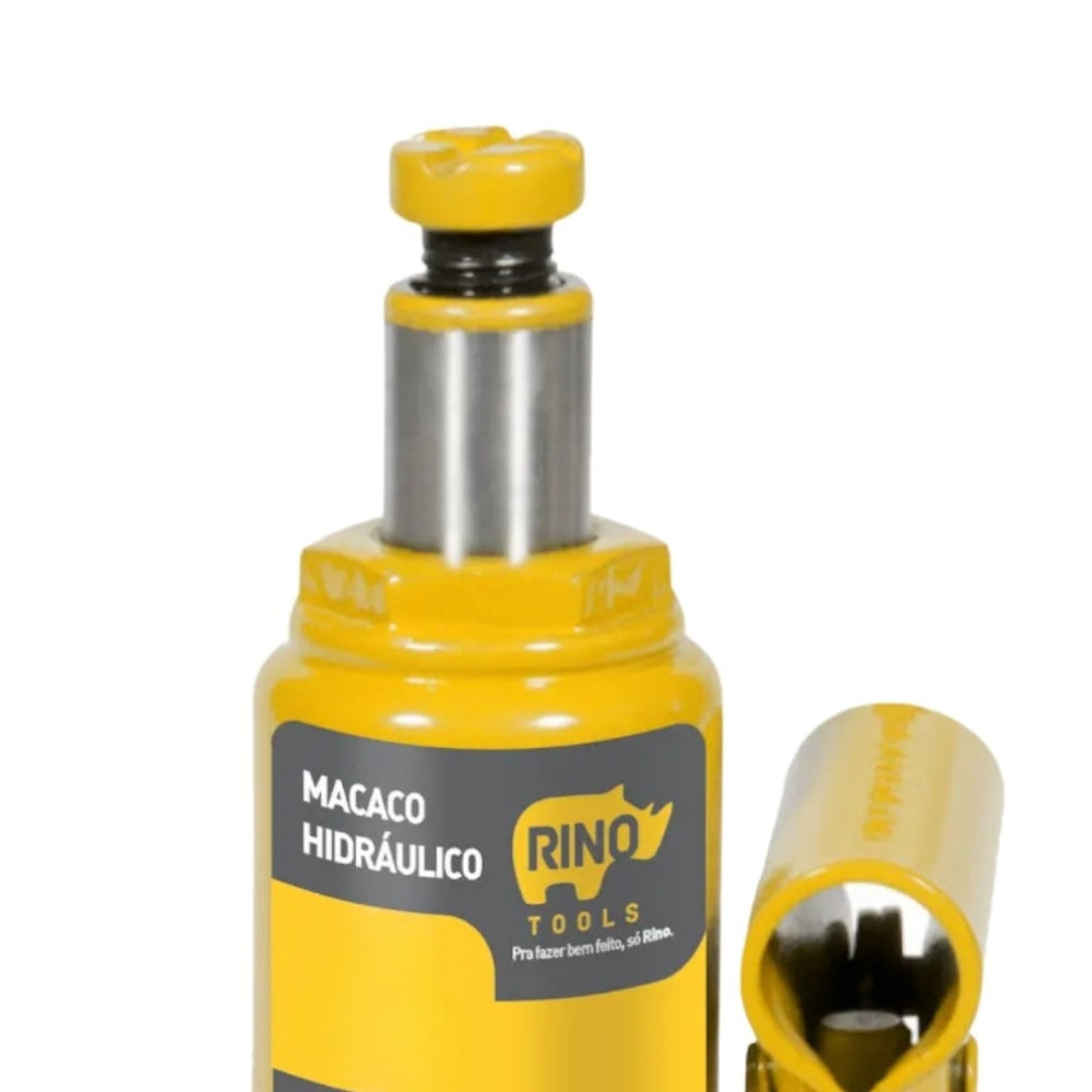 Macaco Hidráulica Tipo Garrafa 8 Toneladas Com Alavanca de Acionamento