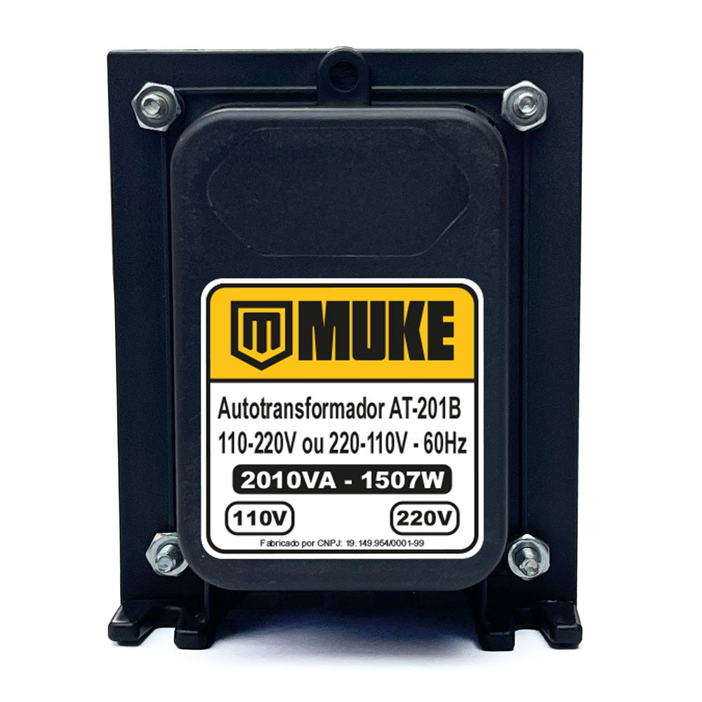 Transformador 2000va 110/220v - 220/110v Bivolt At-201 Muke Tools