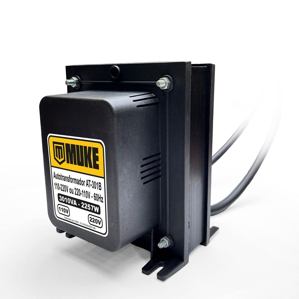 Transformador 3000va 110/220v - 220/110v Bivolt At-301 Muke Tools