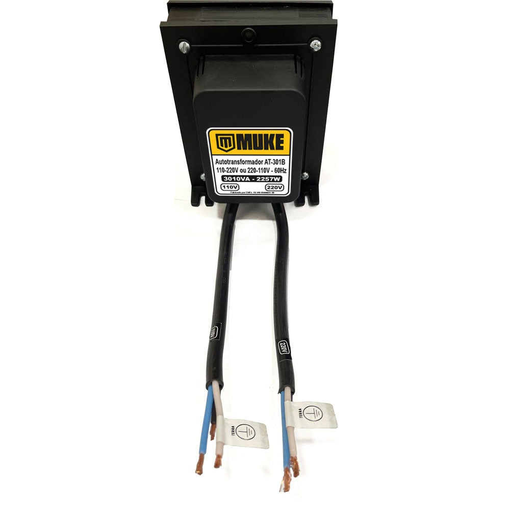 Transformador 3000va 110/220v - 220/110v Bivolt At-301 Muke Tools