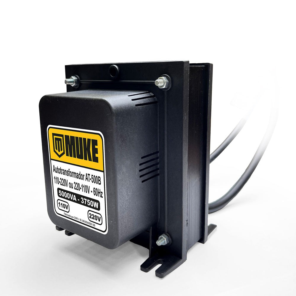Transformador 5000va 110/220v - 220/110v Bivolt At-500 Muke Tools