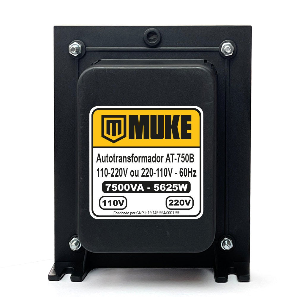 Transformador 7500va 110/220v - 220/110v Bivolt At-750 Muke Tools