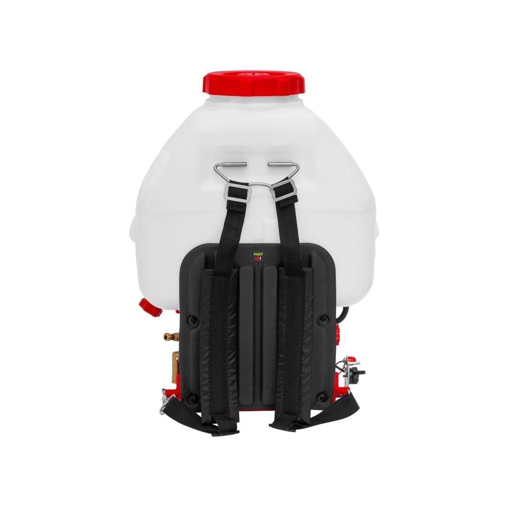 PULVERIZADOR COSTAL 25 LITROS A GASOLINA 2T TOYAMA TS26B-N COM 2 LANÇAS E 4 BICOS