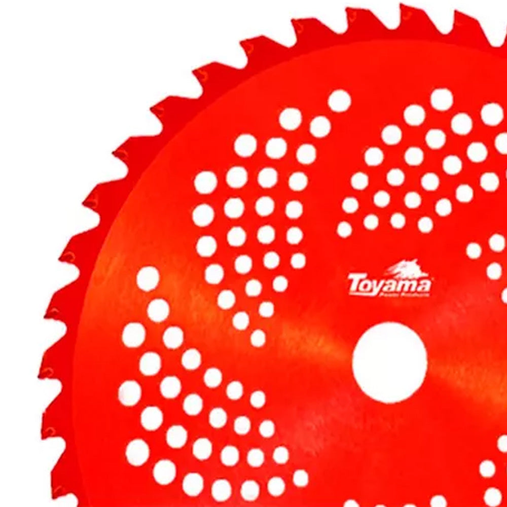 Lamina Roçadeira Circular 40 Dentes Videa Toyama 255×25,4×2,0mm Vermelha