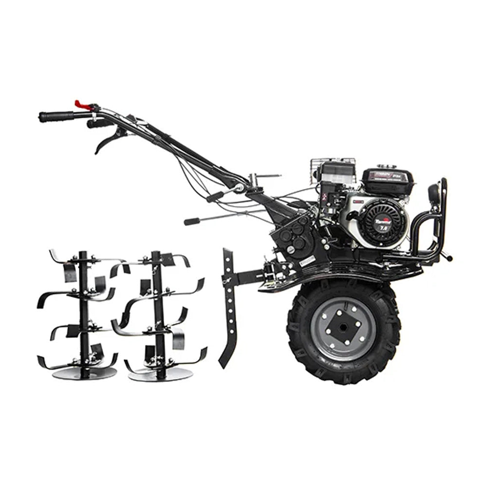 Motocultivador Toyama Gasolina Tt90r-xp-u com Rodas e Enxadas de 90cm 7hp Partida Manual