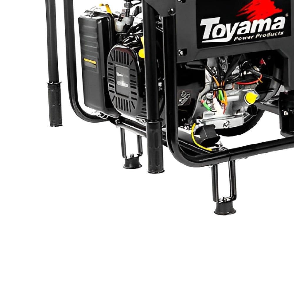 GERADOR DE ENERGIA A GASOLINA MONOFÁSICO 9,0KVA TOYAMA TG10000CXE-XP BIVOLT PARTIDA ELÉTRICA E MANUAL