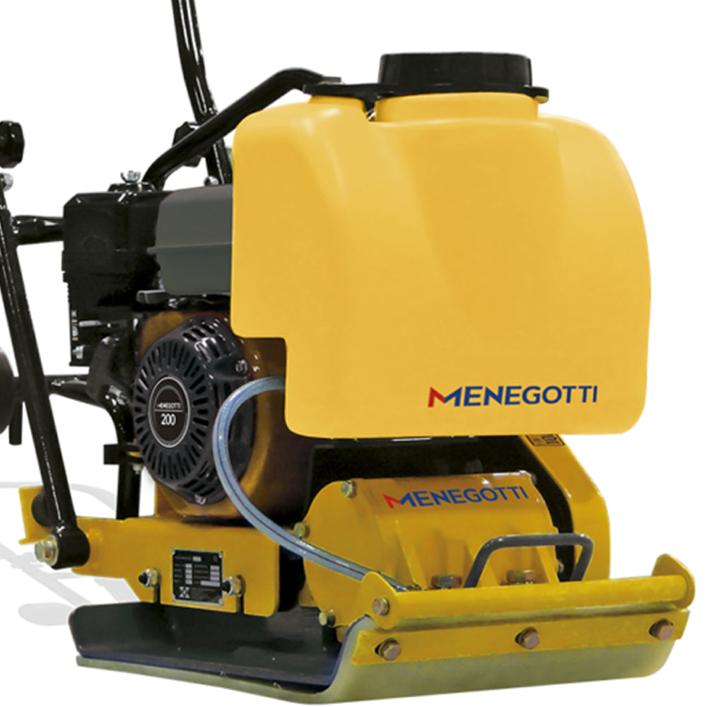 Placa Compactadora Vibratória à Gasolina 6,5hp MPV62M 50x36cm Menegotti
