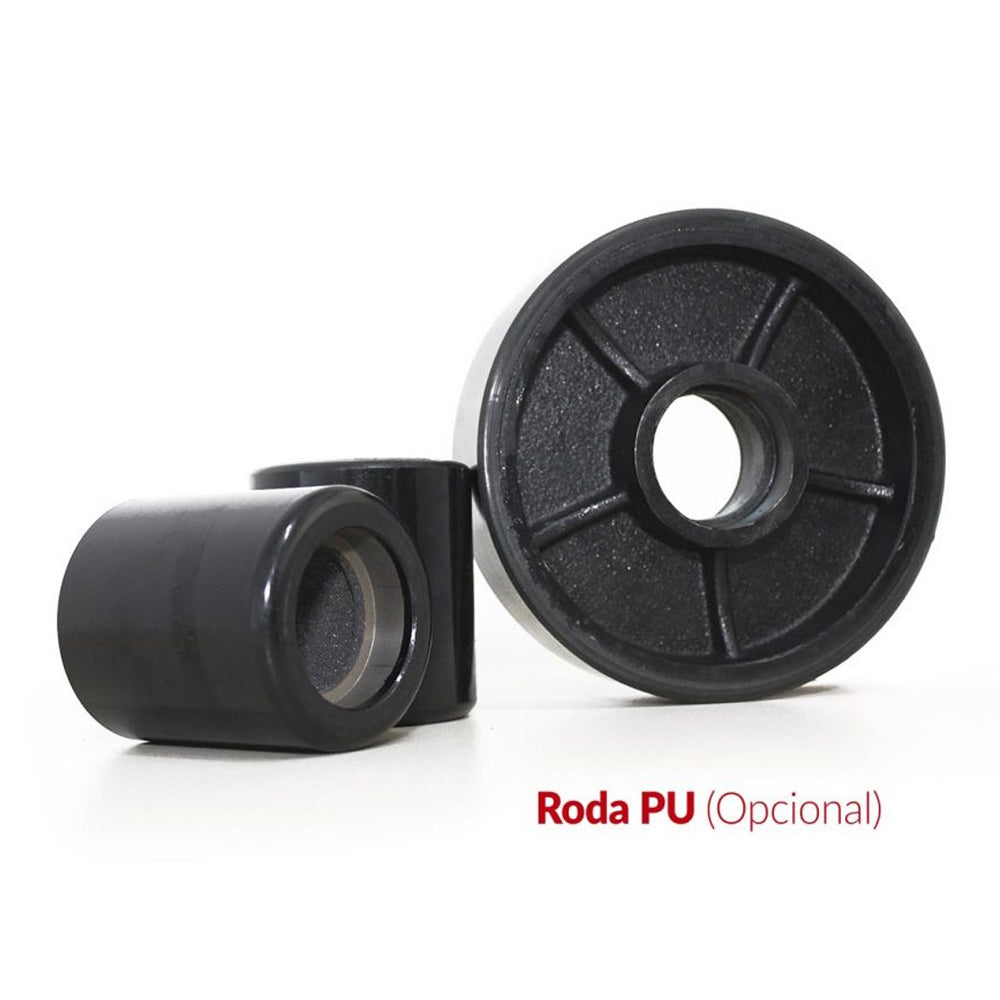 Paleteira Transpallet Manual Mtp 2.0Ton X 685 Tandem Roda Nylon V2 Menegotti