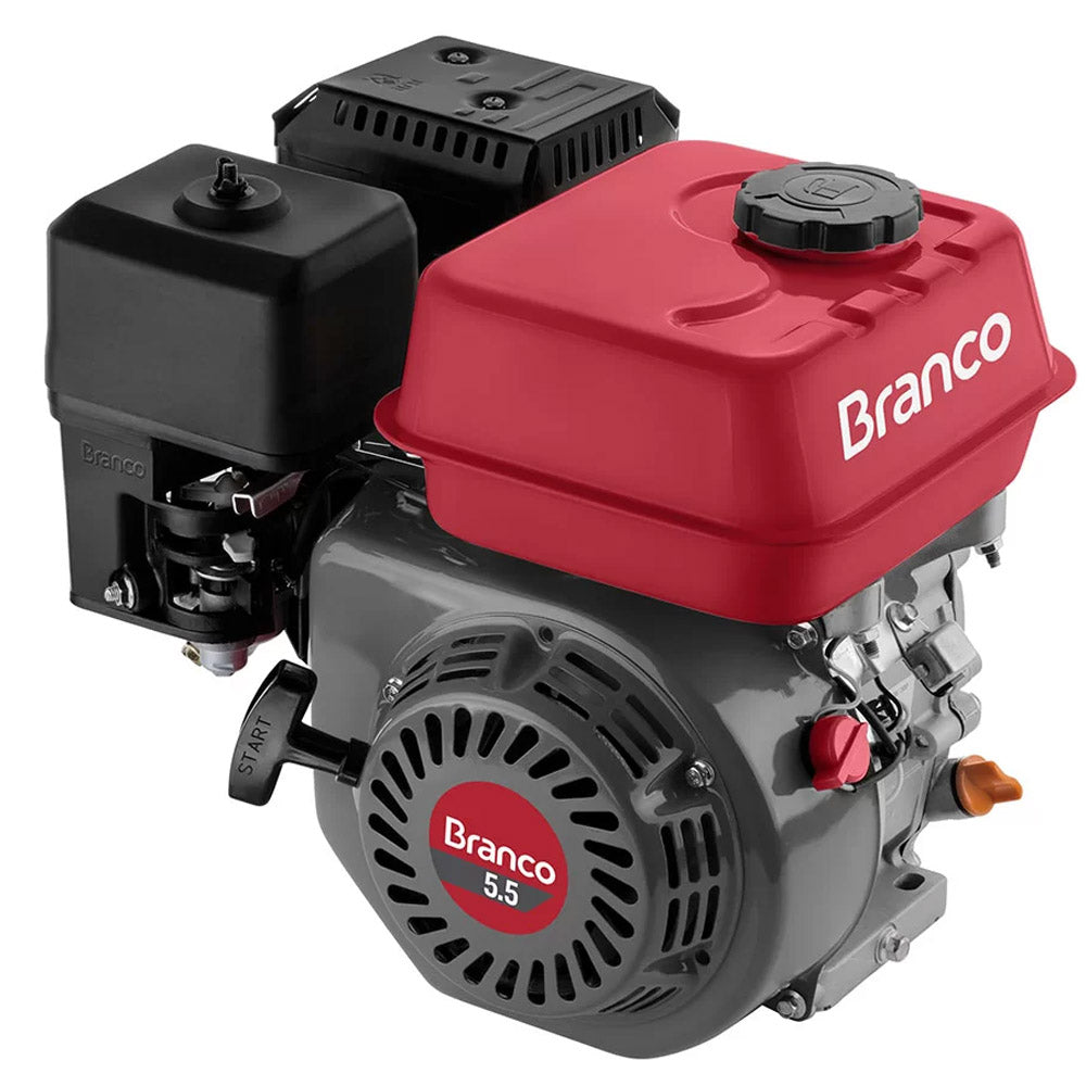 Motor à Gasolina 4t 5,5cv Sem Alerta De Óleo B4t-5.5h - Branco Motores