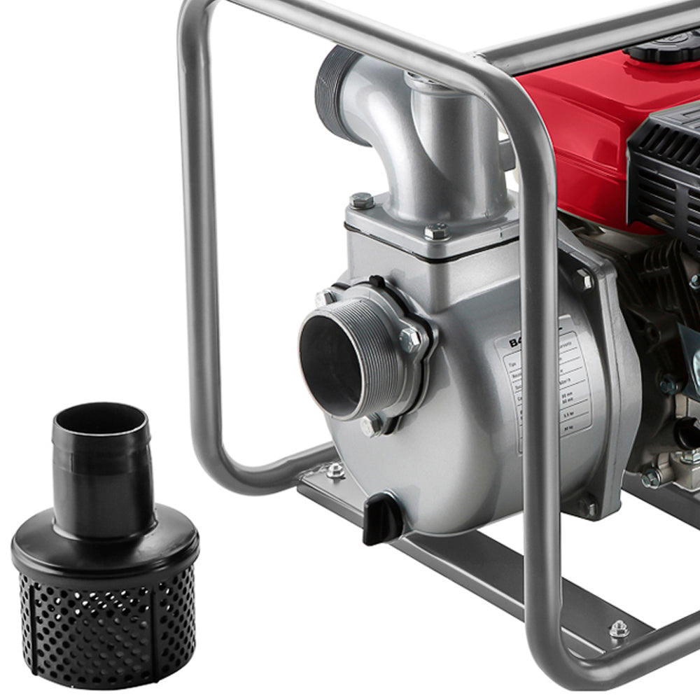 MOTOBOMBA À GASOLINA 5,5CV 3 POL. COM PARTIDA MANUAL B4T-706 BRANCO