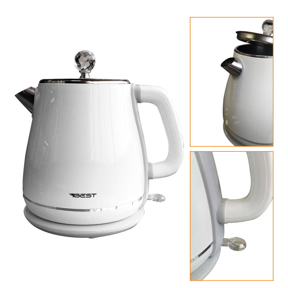 Chaleira Jarra Bule Eletrica Térmica Yd-1830c 127v Branco Best