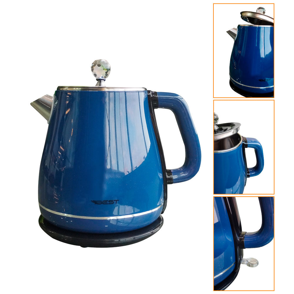 Chaleira Jarra Bule Eletrica Térmica Yd-1830c 127v Azul Best