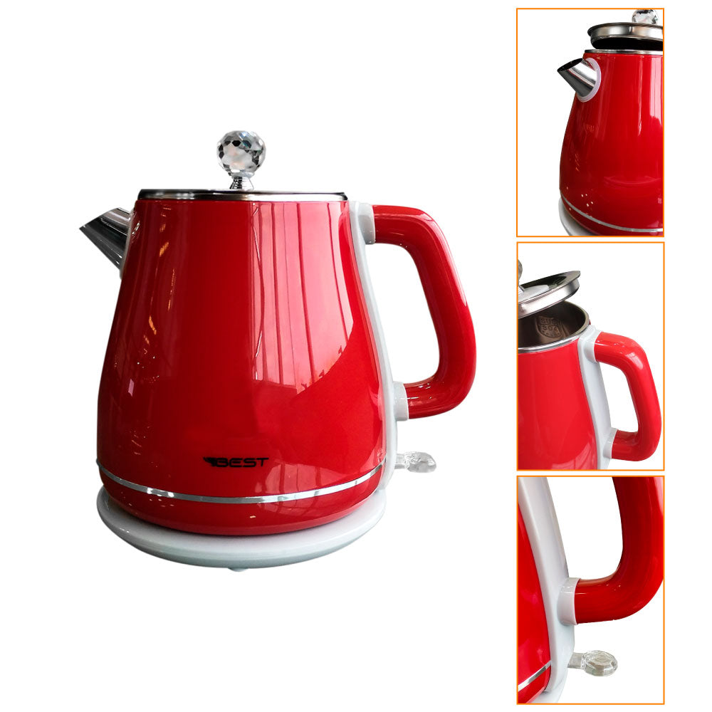 Chaleira Jarra Bule Eletrica Térmica Yd-1830c 127v Vermelha Best
