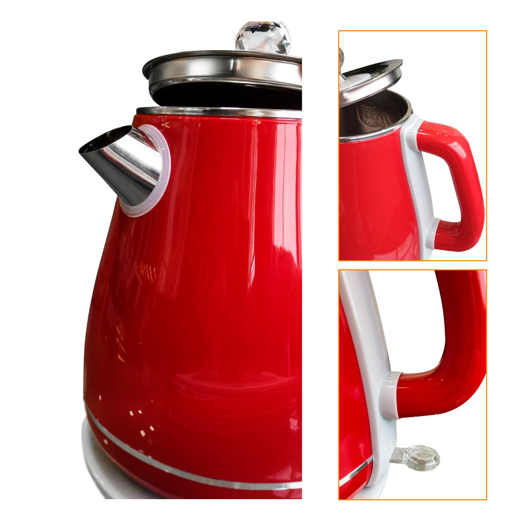 Chaleira Jarra Bule Eletrica Térmica Yd-1830c 127v Vermelha Best