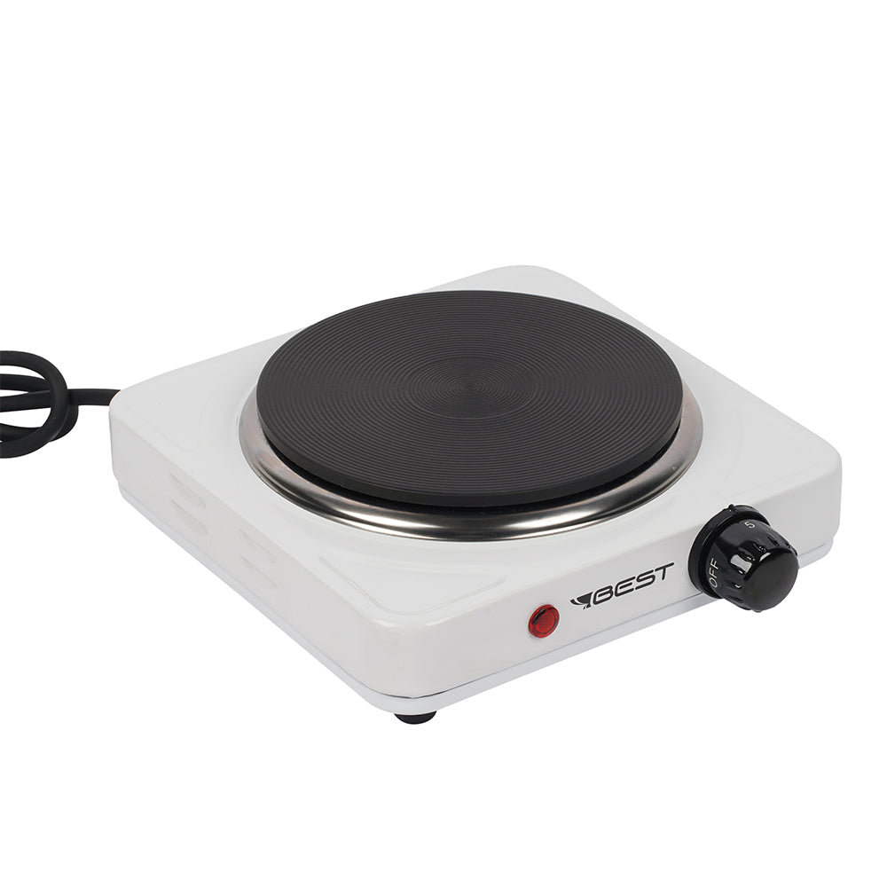 Fogão Portátil de Mesa Eletrico 1 Boca Ad-s102 1000w Branco 220v Best