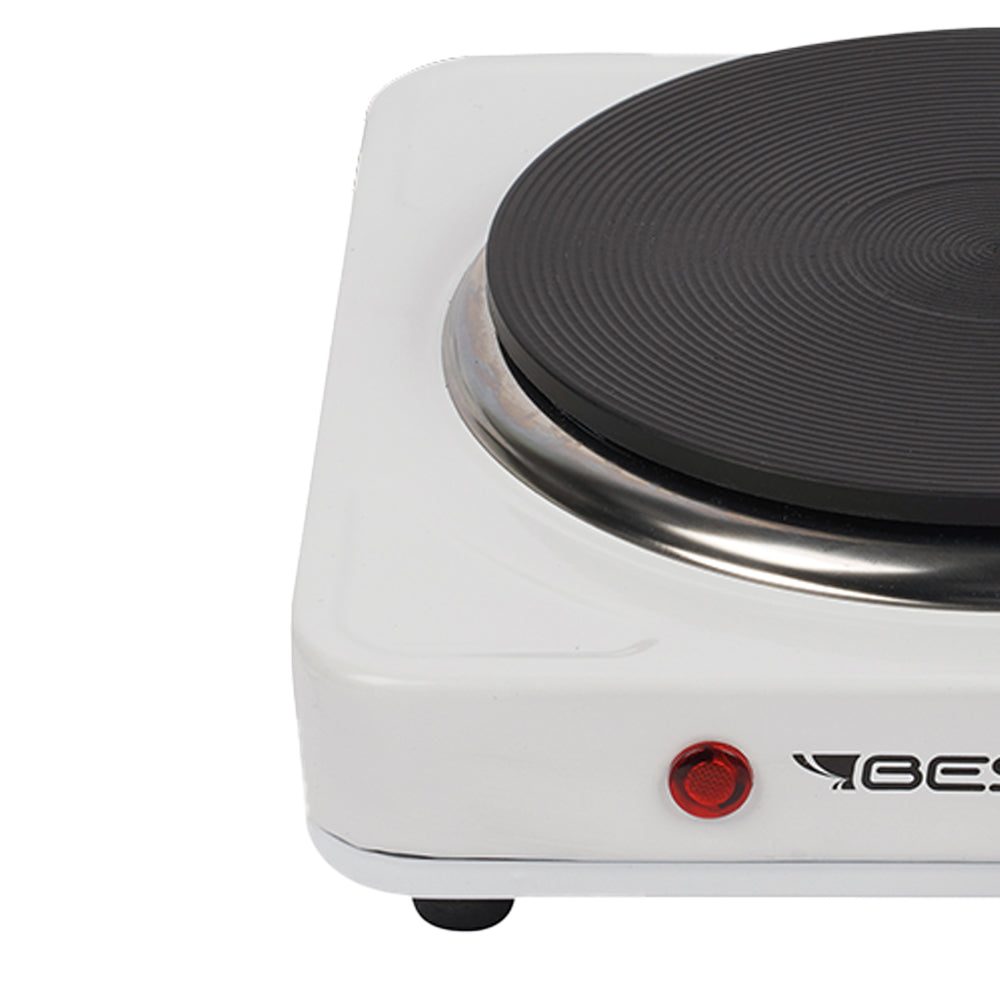 Fogão Portátil de Mesa Eletrico 1 Boca Ad-s102 1000w Branco 220v Best