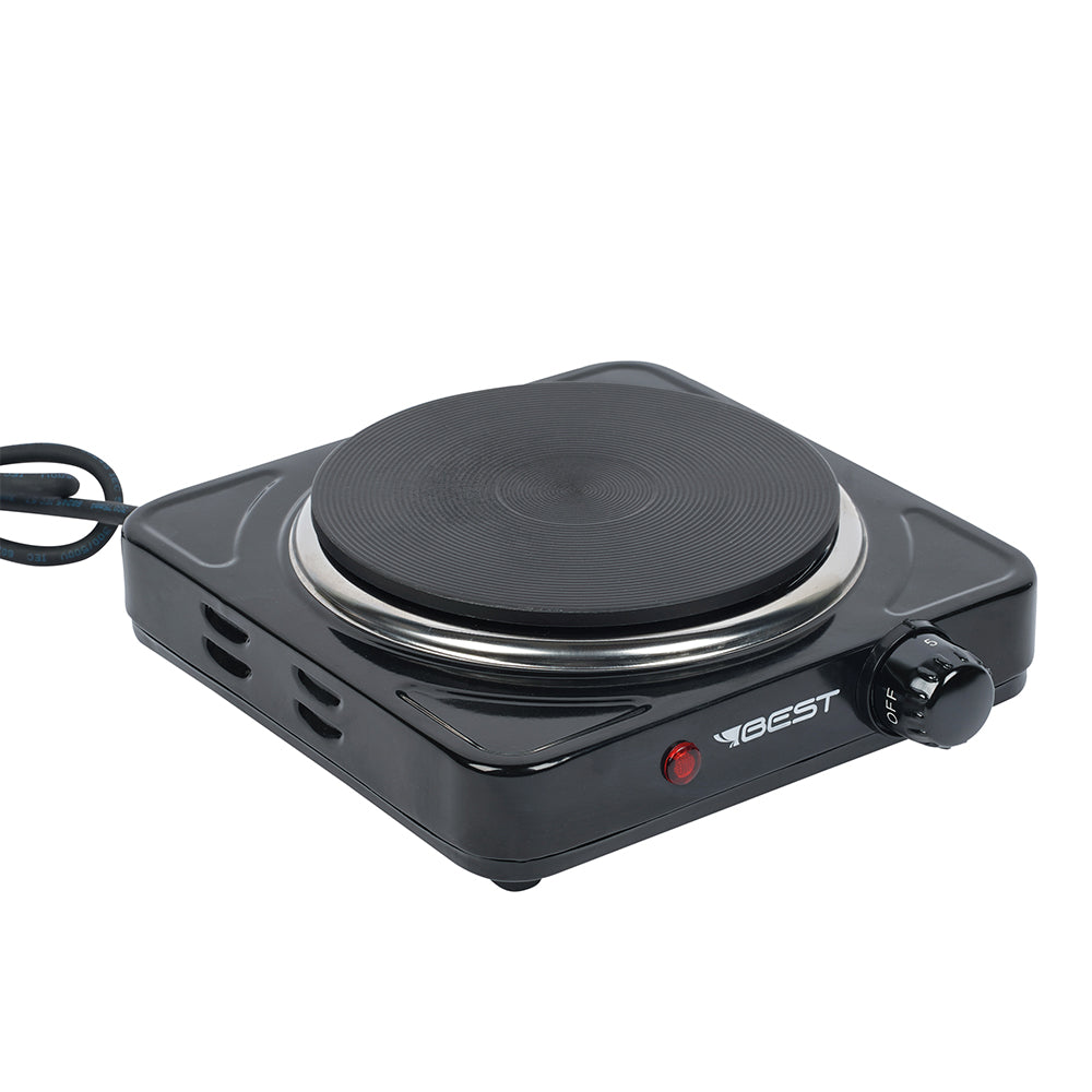 Fogão Portátil de Mesa Eletrico 1 Boca Ad-s102 1000w Preto 220v Best