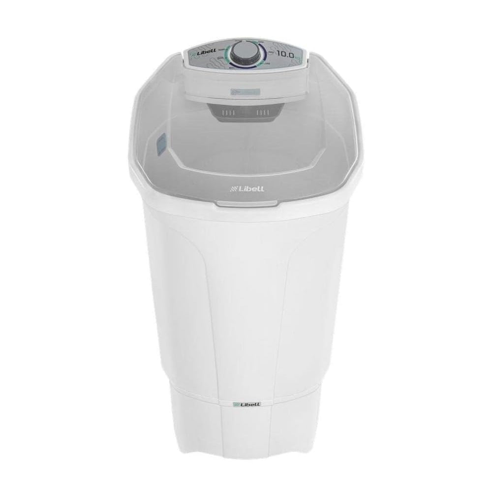Tanquinho Lavadora 450w Semi Automático 10kg com 5 Programas 110v Libell Branco