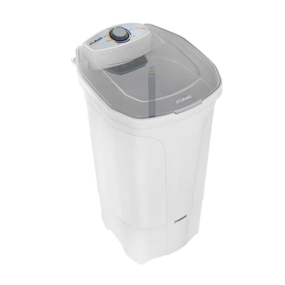 TANQUINHO LAVADORA 450W SEMI AUTOMÁTICO 14KG COM 5 PROGRAMAS 220V LIBELL BRANCO