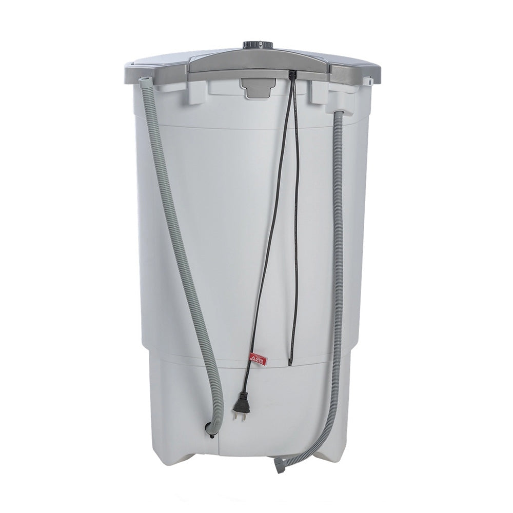 Tanquinho Lavadora 450W Semi Automático 20,5Kg Com 5 Programas 110V Libell Branco