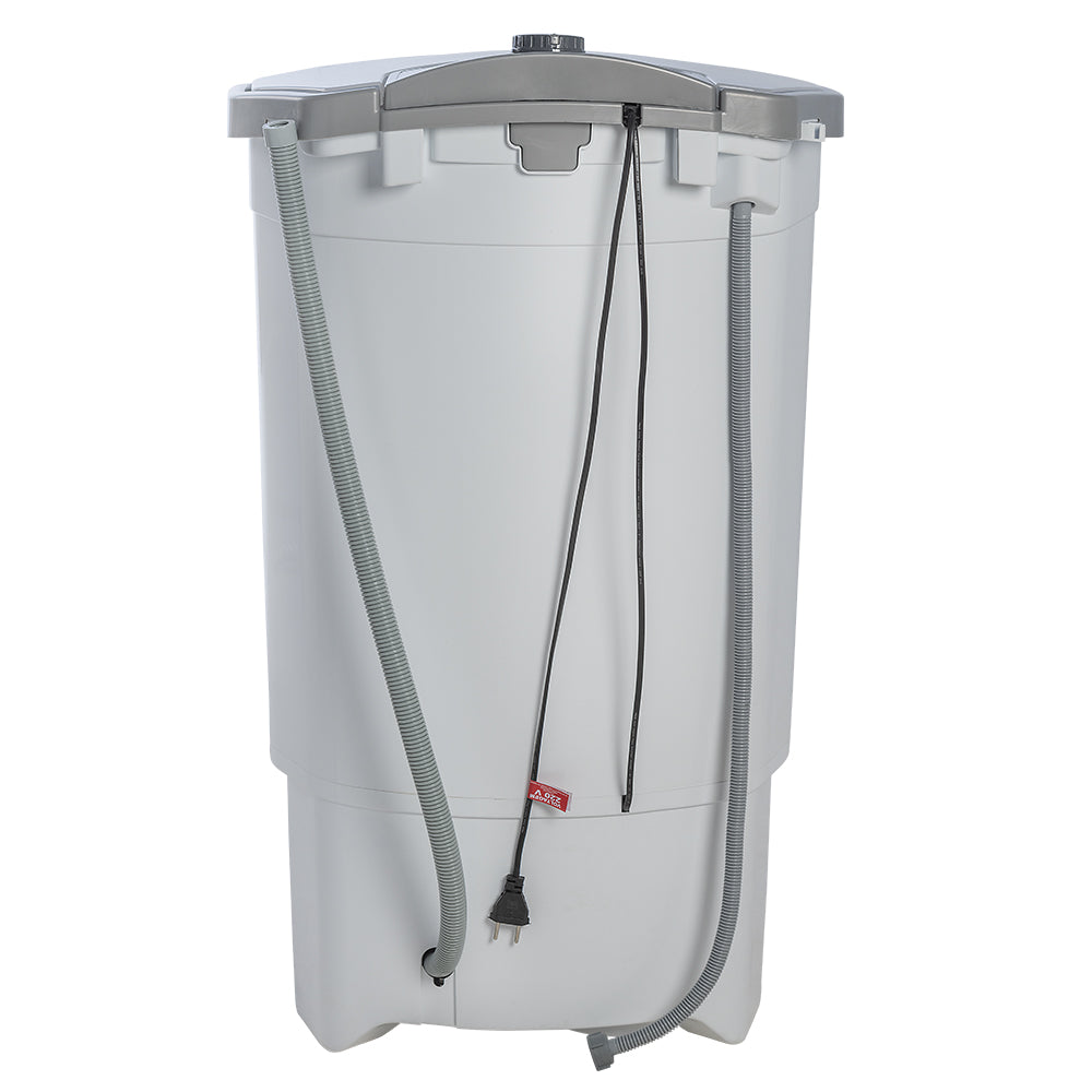TANQUINHO LAVADORA 450W SEMI AUTOMÁTICO 20,5KG COM 5 PROGRAMAS 220V LIBELL BRANCO
