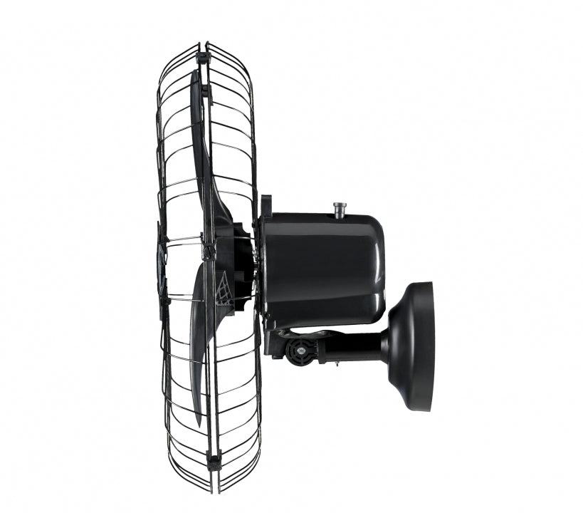 Kit 2 Ventiladores de Parede 3 Pás 60cm V60p 180w Bivolt Preto