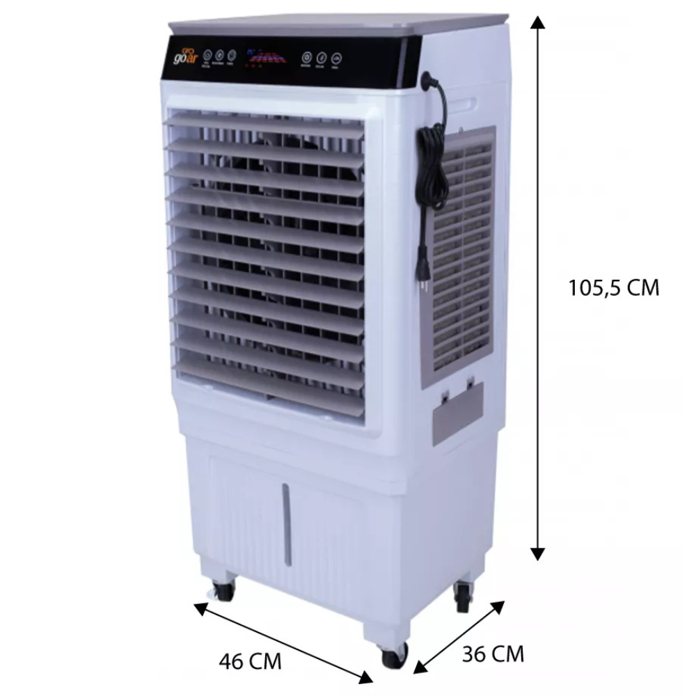 Climatizador de Ar Digital Portátil Umidificador 45l com Controle Remoto 220v