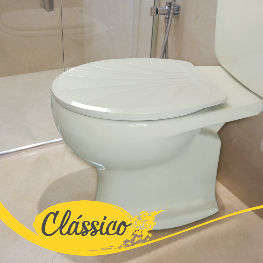 ASSENTO TAMPA DE VASO OVAL SANITÁRIO UNIVERSAL