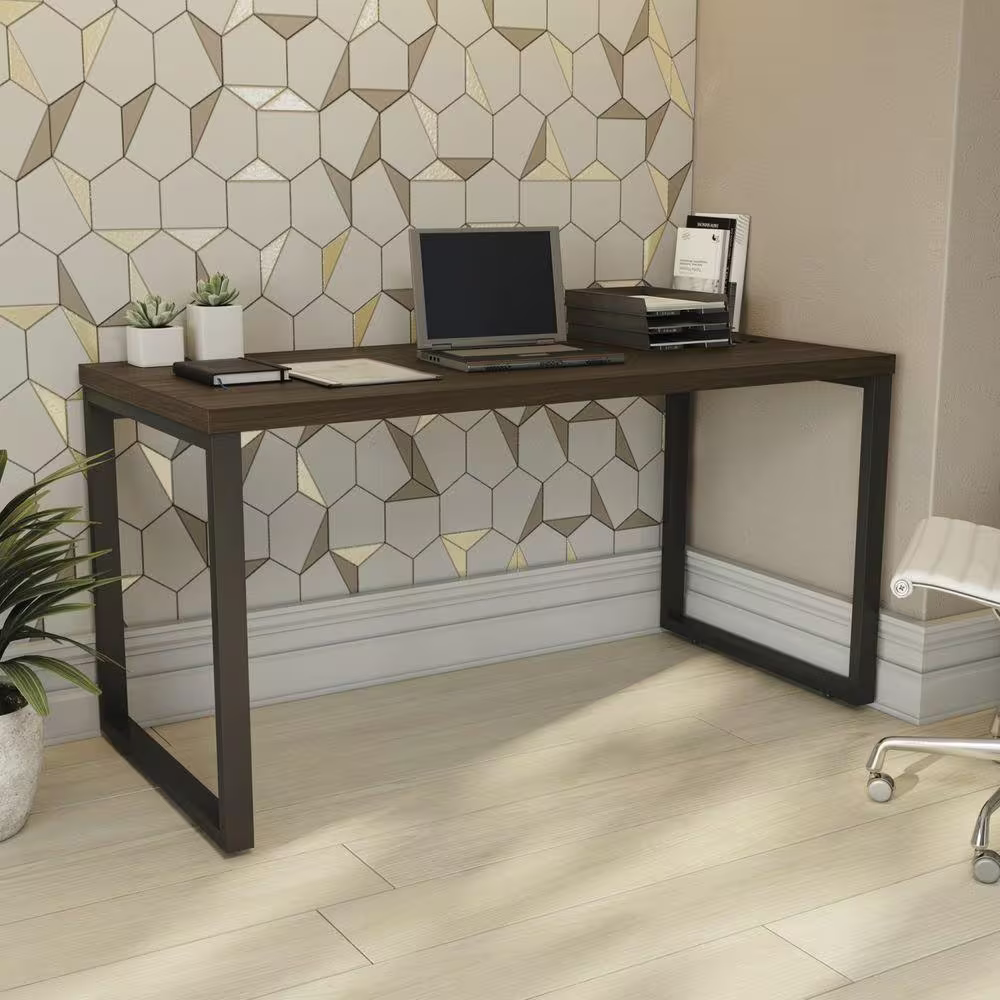 Mesa De Reunioes Para Escritório 2,20 Mt Carvalho Munique F220 - Kappesberg