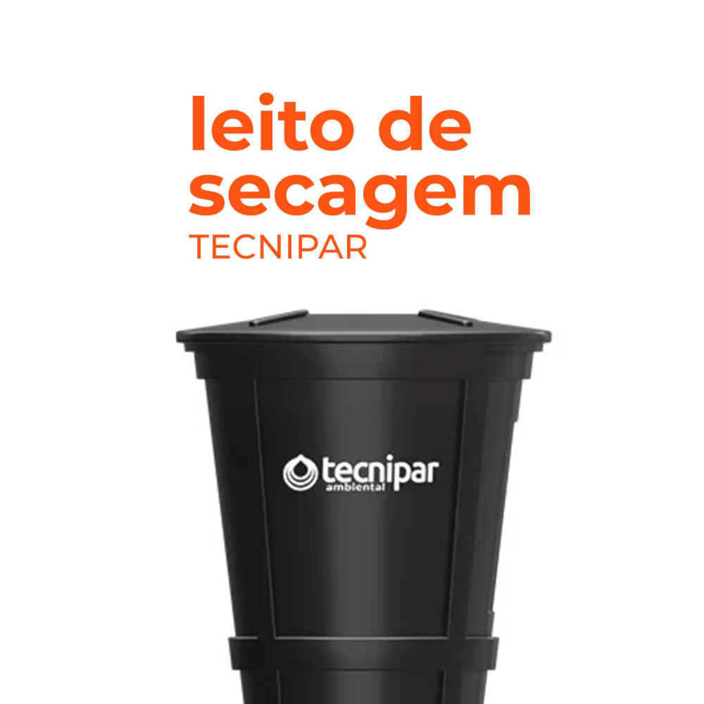 Leito de Secagem Biodigestor Fossa Septica 180 Litros Tecnipar
