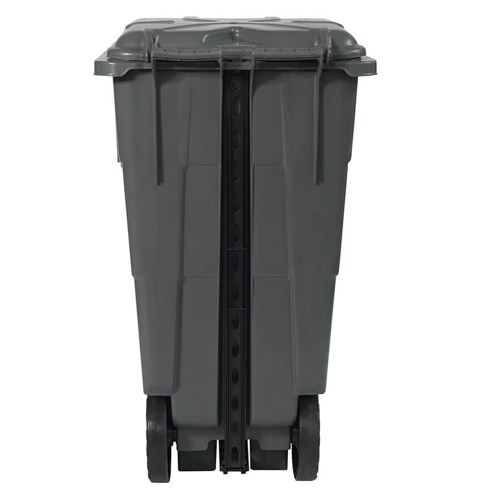 COLETOR DE LIXO LIXEIRA 120 LITROS COM PEDAL E RODAS ANTARES