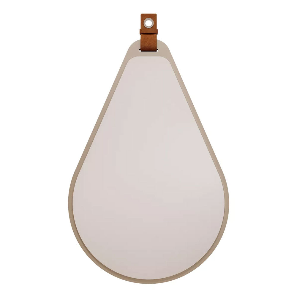 Espelheira Gota para Decoração de Banheiro, Quarto, Sala, Escritório Mdf 50x76cm Mgm