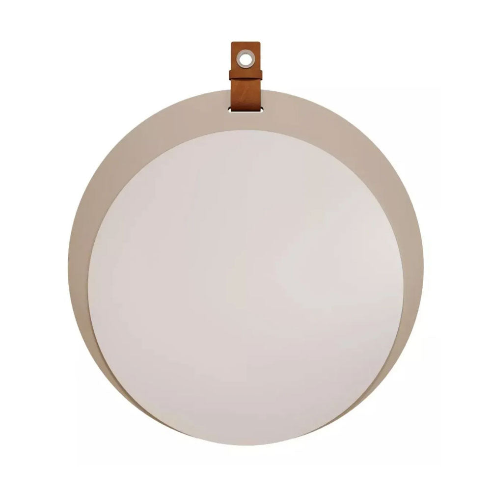 Espelheira Lua para Decoração de Banheiro, Quarto, Sala, Escritório Mdf 60x60cm Mgm