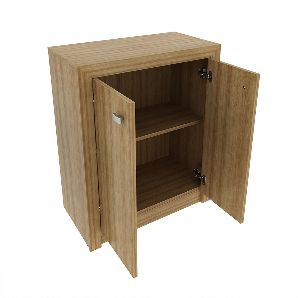 BALCÃO ESCRITÓRIO BAIXO MULTIUSO 2 PORTAS 60CM TECNOMOBILI ME4103