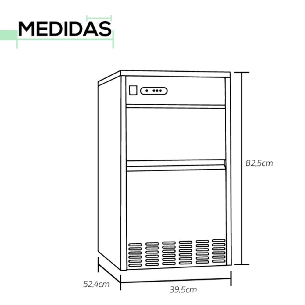 MÁQUINA DE GELO SUPER ICE 50KG 220V BENMAX