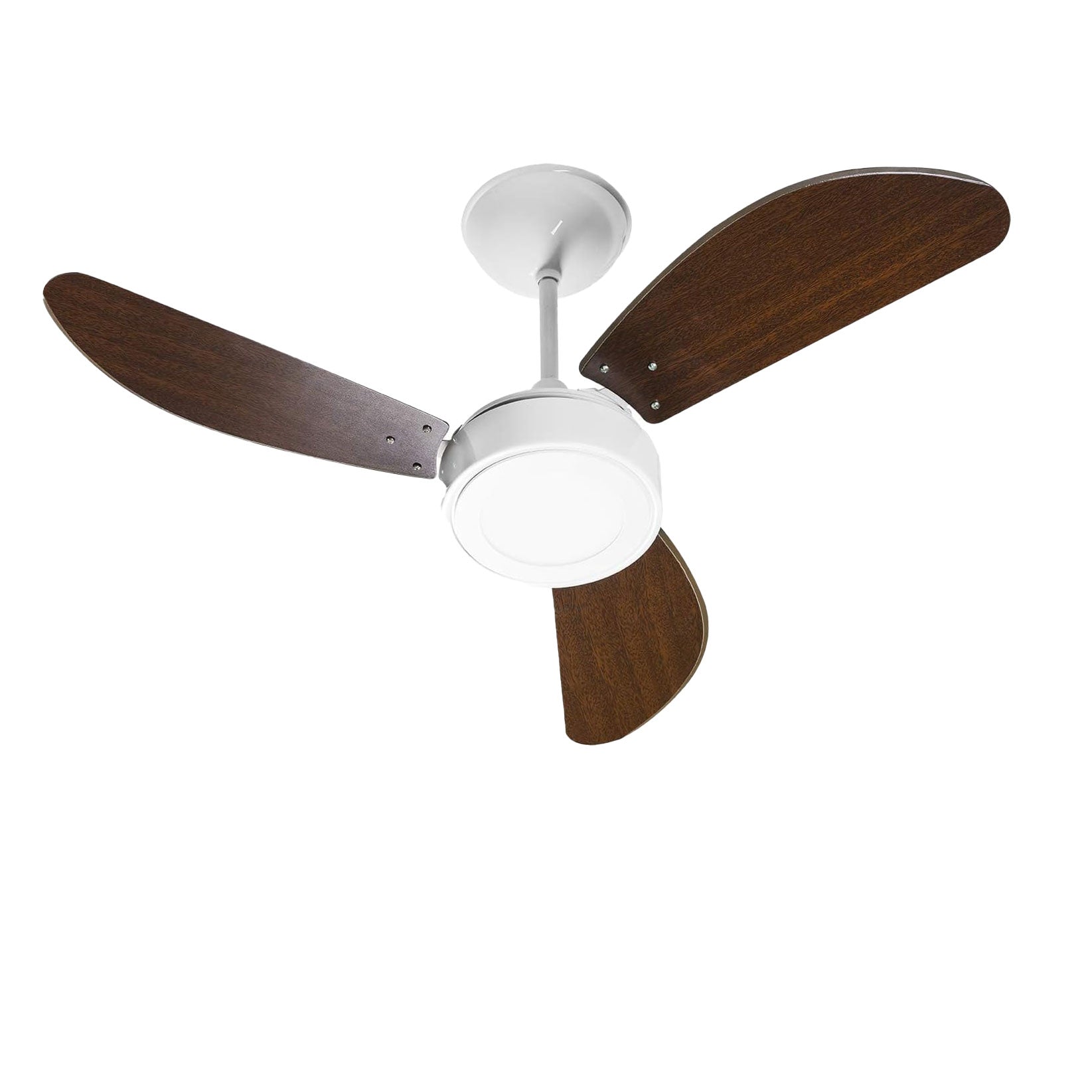 Ventilador de Teto New Light Led Cobre 3 Pas Tabaco 127v Ventidelta