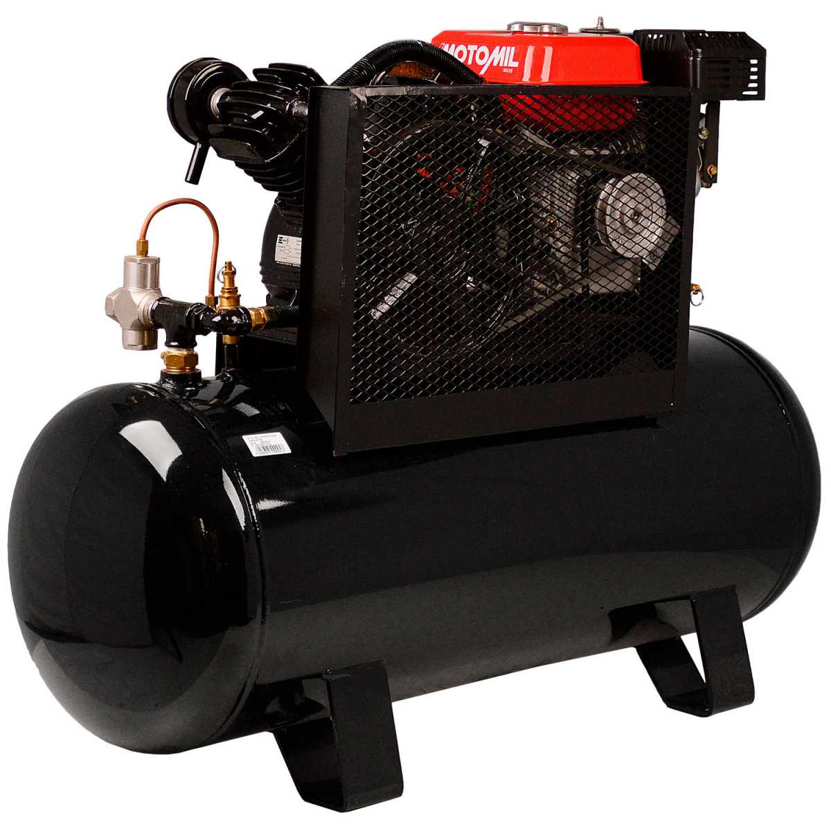 COMPRESSOR 140LBS DE AR CMV 15/130C PARA MOTOR À GASOLINA SEM MOTOR MOTOMIL