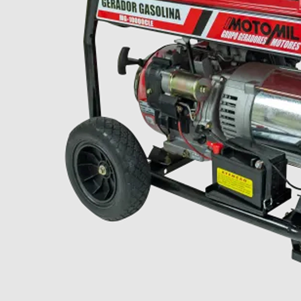 GERADOR DE ENERGIA A GASOLINA 18CV 4T MONOFÁSICO MG10000CLE MOTOMIL