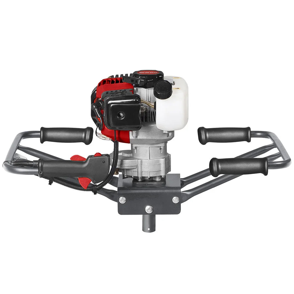 PERFURADOR DE SOLO Á GASOLINA GUIDÃO DUPLO 52CC BPS52D 2T BRANCO