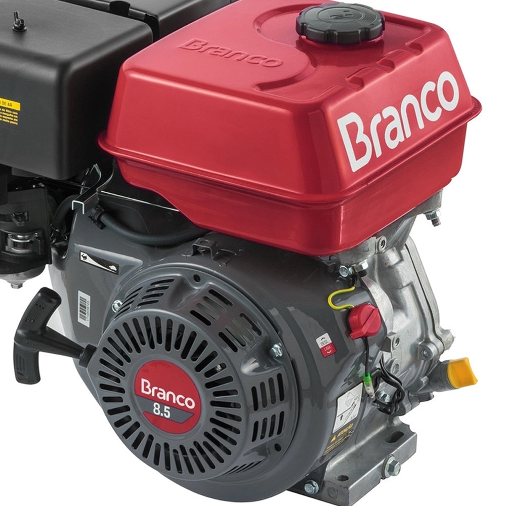MOTOR À GASOLINA PARTIDA MANUAL B4T8.5H 4T 270CC 8.5HP BRANCO