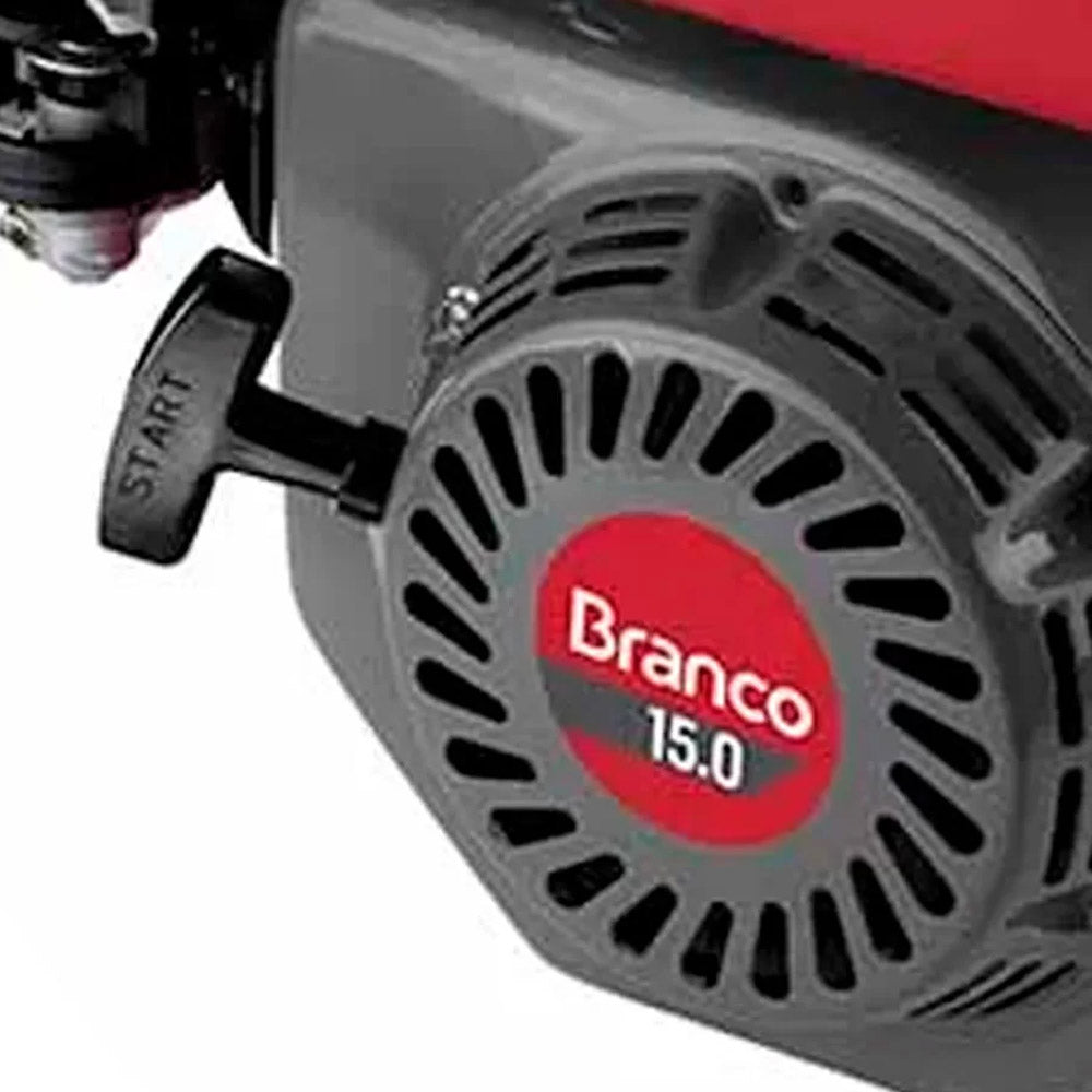 MOTOR A GASOLINA 15HP BRANCO B4T-15.0H PARTIDA MANUAL 4T 420CC