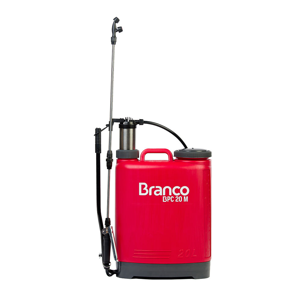 Pulverizador Agrícola Costal Manual Bpc20m 20 Litros Branco