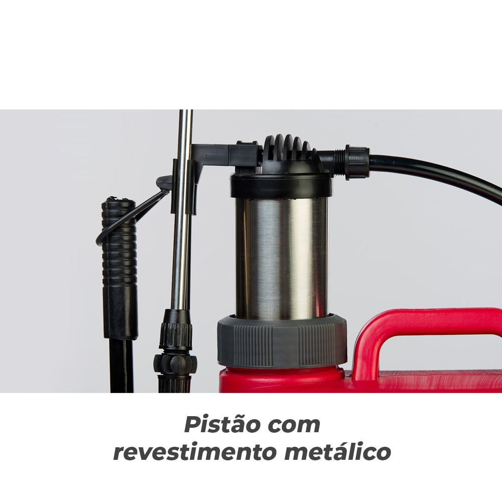 Pulverizador Agrícola Costal Manual Bpc20m 20 Litros Branco