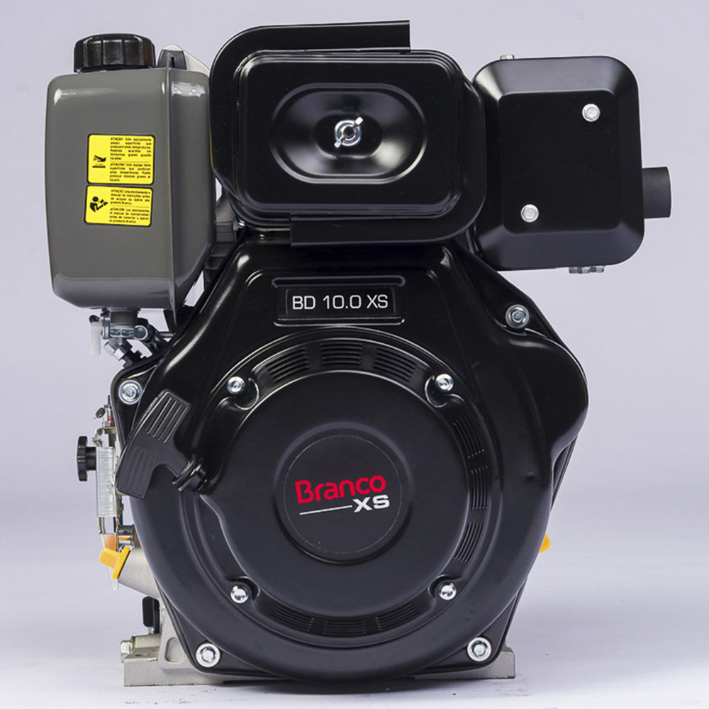 MOTOR A DIESEL 4 TEMPOS 10CV PARTIDA MANUAL BD10.0EXS BRANCO