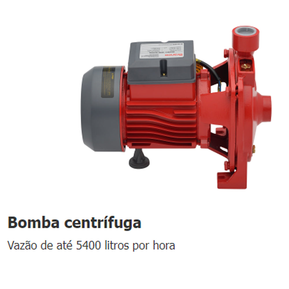 Bomba de Agua Centrifuga Eletrica Bb1000c 1,0cv Bivolt Branco