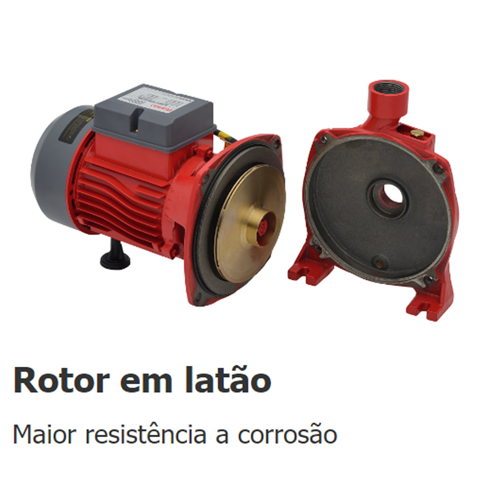 Bomba de Agua Centrifuga Eletrica Bb1000c 1,0cv Bivolt Branco