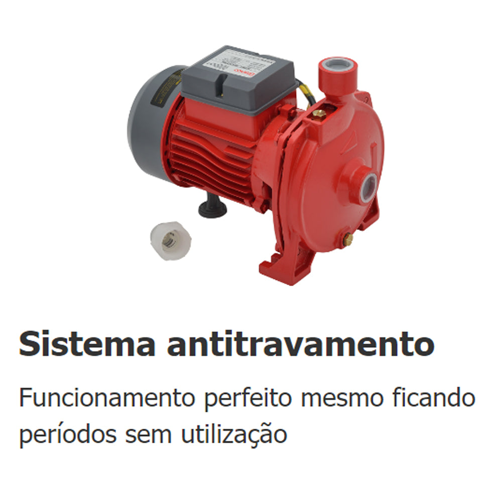 Bomba de Agua Centrifuga Eletrica Bb1000c 1,0cv Bivolt Branco