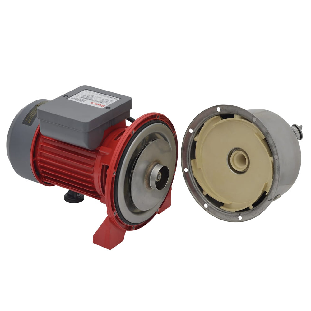 Bomba de Agua Autoaspirante Eletrica Inox Bb500ai 0,5cv Bivolt Branco