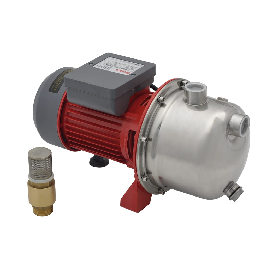 Bomba de Agua Autoaspirante Eletrica Inox Bb500ai 0,5cv Bivolt Branco